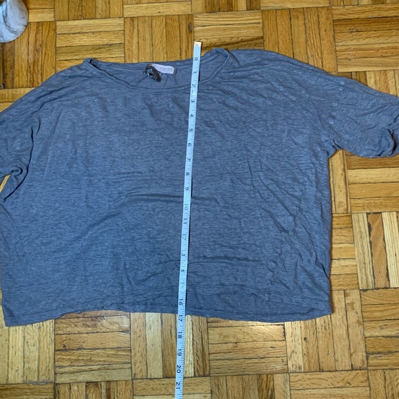 Forever 21 Heather Grey Oversized Comfy T Shirt Shortsleeve - Picture 7 of 8